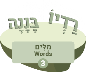 מִלִּים Words